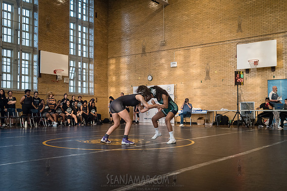 PSAL Girls Team Wrestling Championship - Grover Cleveland HS - N