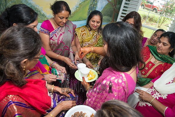 Khyaati and Joshua Ganesh Pooja - The Morar Home - Weatherford TX - 2017