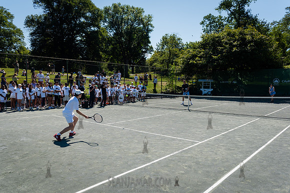 CPF Play - Lacoste Foundation Tennis Clinic - Central Park Tenni