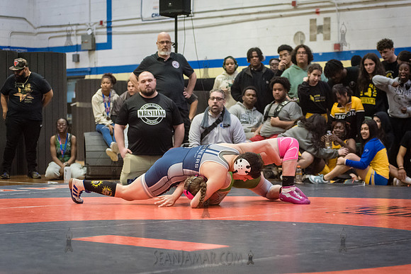 PSAL Girls Individual Championships - Harry S Truman HS - NYC -