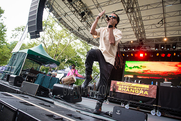 Apache Indian - Basement Bhangra 20th Anniversary - Central Park - NYC - 2017
