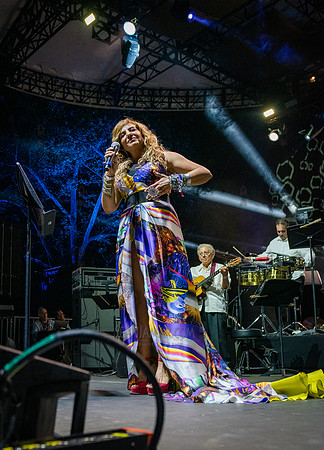 Lena Burke - NYC SummerStage - Celia Cruz Celebration - Rumsey P
