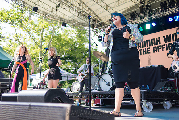 Hannah Williams & The Affirmations - Rumsey Playfield Central Park - NYC - 2018