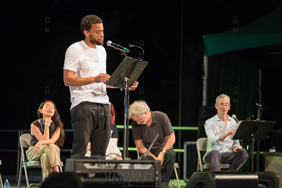 Michael Ealy - Voices of A People’s History - Rumsey Playfield Central Park - NYC - 2018