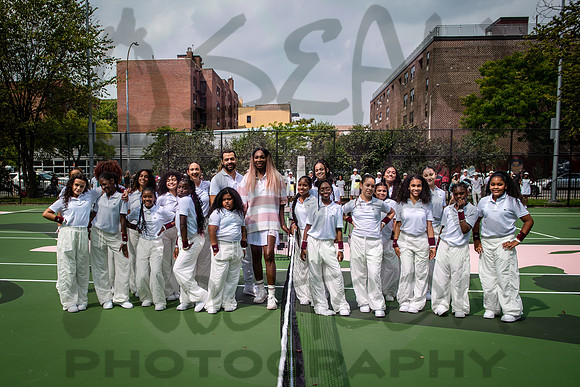 Venus Williams Tennis Court Dedication - St Marys Park - NYC - 2