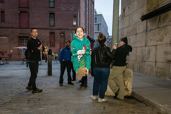 DID Christmas Tree Lighting - Dumbo Archway - NYC - 2024