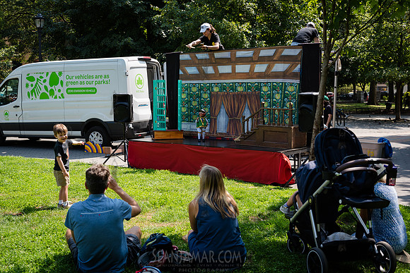 CPF Puppet Mobile - Cinderella Samba - Marcus Garvey Park - NYC