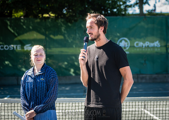 CPF Play - Lacoste Foundation Tennis Clinic - Central Park Tenni