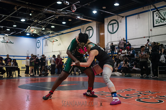 PSAL Girls Individual Championships - Harry S Truman HS - NYC -