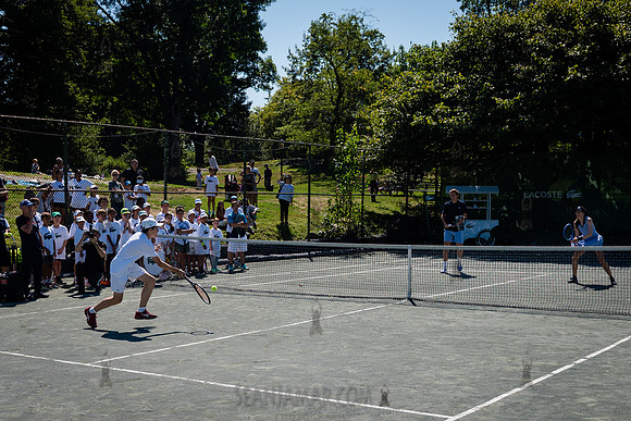CPF Play - Lacoste Foundation Tennis Clinic - Central Park Tenni