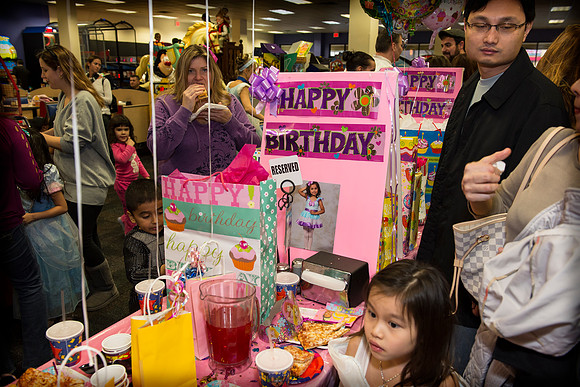 Christina's Princess Party - Chuck E. Cheese - Paramus NJ - 2012