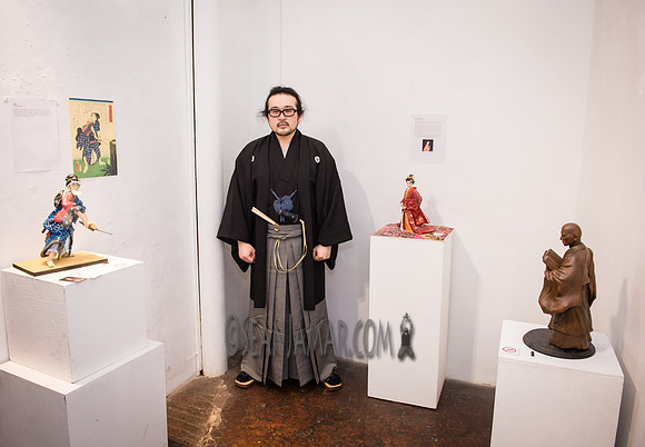 Makoto Kaneko - Samarai War Cry - Ward Nasse Gallery - SoHo NYC - 2017