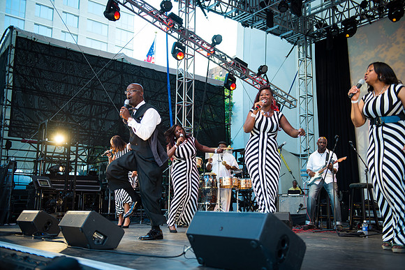 The Jones Family Singers - Damrosch Park Bandshell Lincoln Center - NYC - 2014