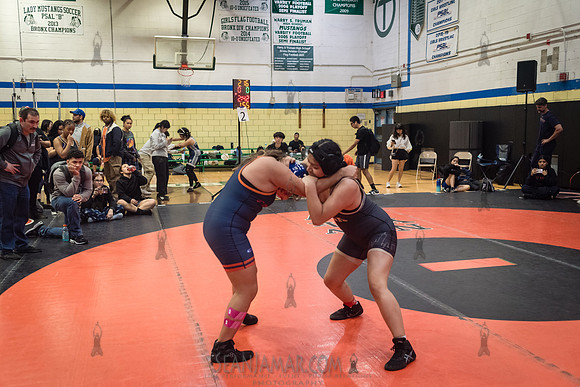 PSAL Girls Individual Championships - Harry S Truman HS - NYC -