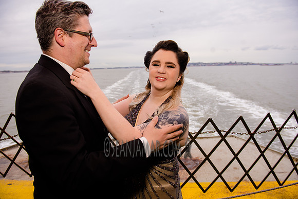 Brandon and Kayte Engagement Party - National Lighthouse Museum - Staten Island - 2017