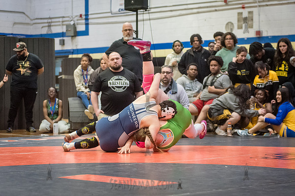 PSAL Girls Individual Championships - Harry S Truman HS - NYC -