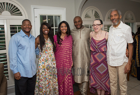 Khyaati and Joshua Ganesh Pooja - The Morar Home - Weatherford TX - 2017