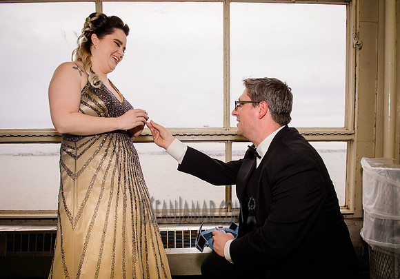 Brandon and Kayte Engagement Party - National Lighthouse Museum - Staten Island - 2017