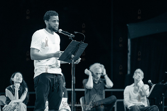 Michael Ealy - Voices of A People’s History - Rumsey Playfield Central Park - NYC - 2018
