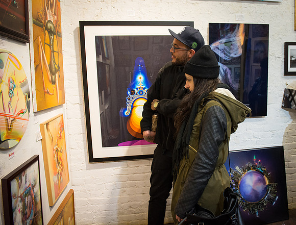 First Friday Pop Up Art Show & Music Showcase - Ward Nasse Gallery - SOHO NYC - May 2015
