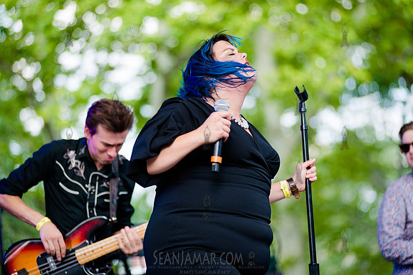 Hannah Williams & The Affirmations - Rumsey Playfield Central Park - NYC - 2018