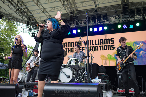 Hannah Williams & The Affirmations - Rumsey Playfield Central Park - NYC - 2018