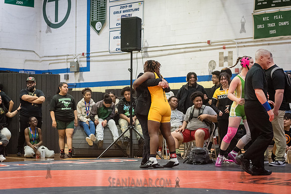 PSAL Girls Individual Championships - Harry S Truman HS - NYC -