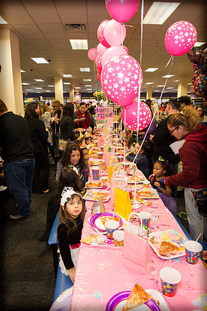 Christina's Princess Party - Chuck E. Cheese - Paramus NJ - 2012