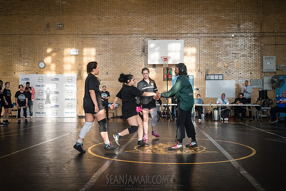PSAL Girls Team Wrestling Championship - Grover Cleveland HS - N
