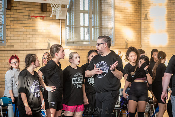 PSAL Girls Team Wrestling Championship - Grover Cleveland HS - N