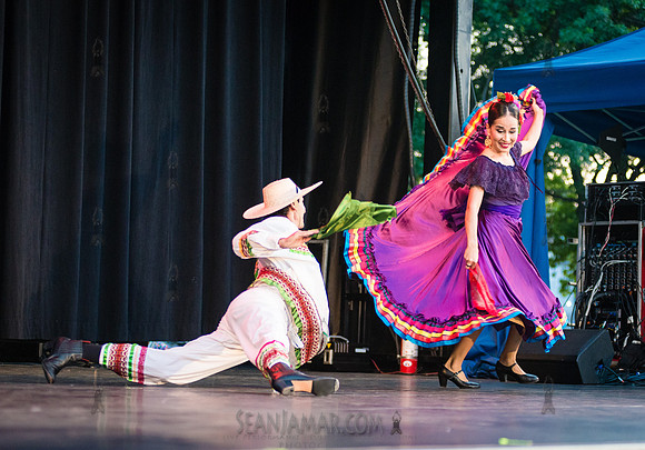 Calpulli Mexican Dance Company - Queensbridge Park - NYC - 2018