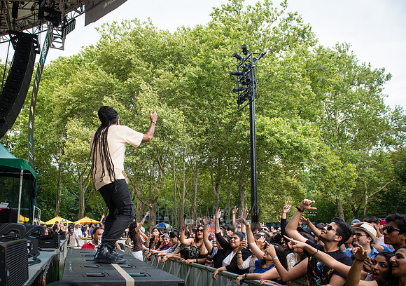 Apache Indian - Basement Bhangra 20th Anniversary - Central Park - NYC - 2017