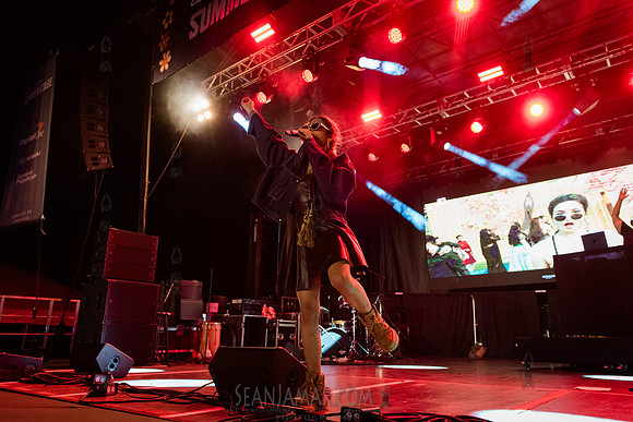 Rashmeet Kaur - NYC SummerStage - DJ Rekha Basement Bhangra - Fl