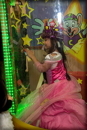 Christina's Princess Party - Chuck E. Cheese - Paramus NJ - 2012