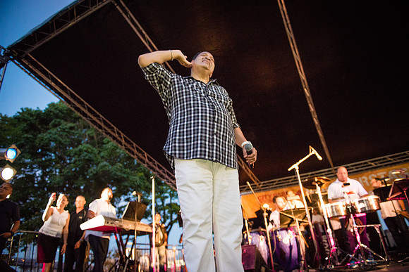 Tito Nieves - East River Bandshell - NYC - 2015
