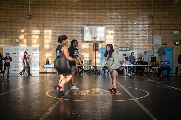 PSAL Girls Team Wrestling Championship - Grover Cleveland HS - N