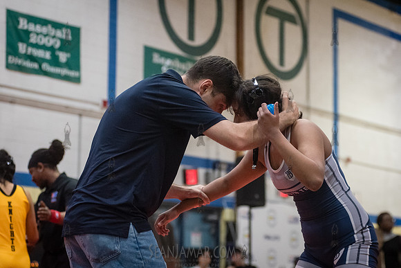 PSAL Girls Individual Championships - Harry S Truman HS - NYC -