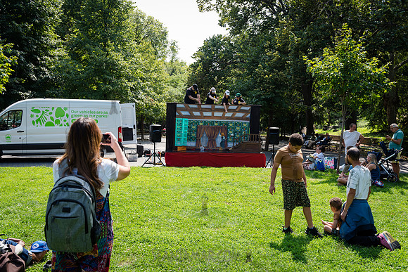 CPF Puppet Mobile - Cinderella Samba - Marcus Garvey Park - NYC