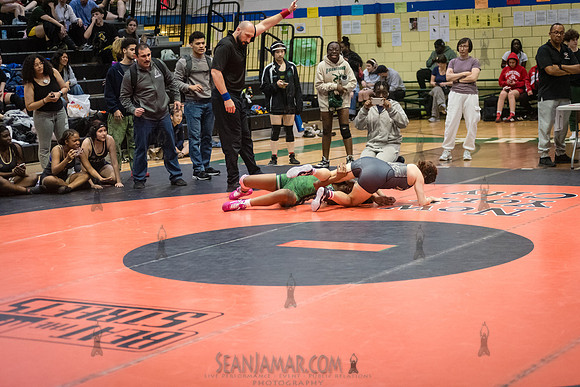 PSAL Girls Individual Championships - Harry S Truman HS - NYC -