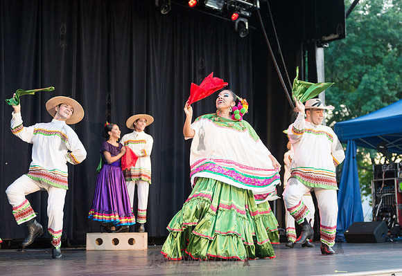 Calpulli Mexican Dance Company - Queensbridge Park - NYC - 2018