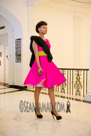 D Mochelle Fahions - Harlem Fashion Week - Museum of the City of New York - NYC - 2017