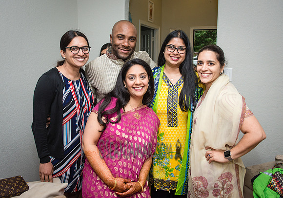 Khyaati and Joshua Ganesh Pooja - The Morar Home - Weatherford TX - 2017