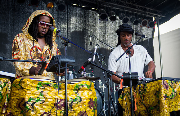 Shabazz Palaces - Afropunk Festival - Commodore Barry Park - BK USA - 2014
