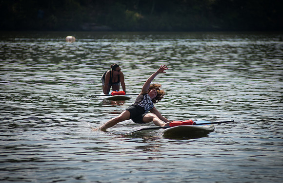 Lisa Freys SUP Yoga - Greenwood Lake - Hewitt NJ - 2014