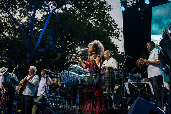 Brenda Navarrete + Melvis Santana - NYC SummerStage - Celia Cruz
