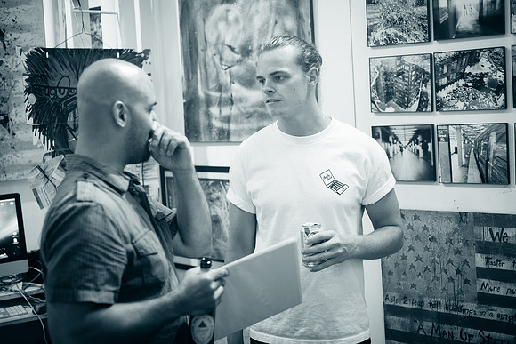 First Friday Pop Up Art Show & Music Showcase - Ward Nasse Gallery - SOHO NYC - Aug 2015