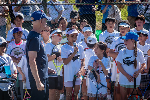CPF Play - Lacoste Foundation Tennis Clinic - Central Park Tenni