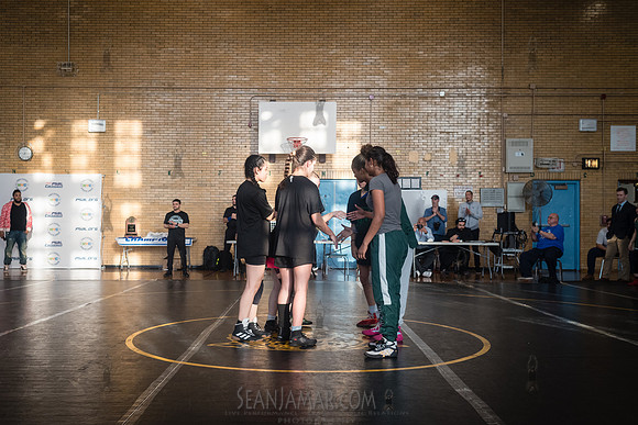 PSAL Girls Team Wrestling Championship - Grover Cleveland HS - N