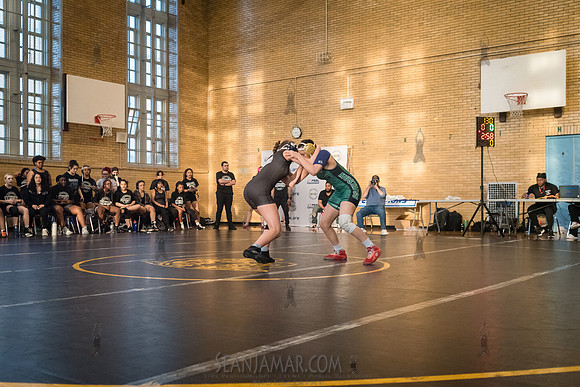 PSAL Girls Team Wrestling Championship - Grover Cleveland HS - N
