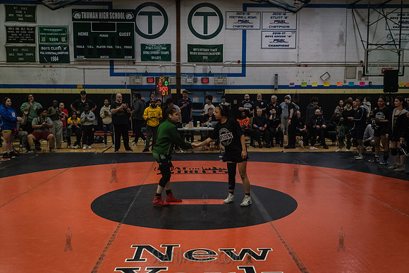 PSAL Girls Individual Championships - Harry S Truman HS - NYC -
